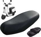 Motorcycle Seat Cover - Electric Bike Seat Cover - Scooter Seat Cover - Rain Seat Cover Scooter - Waterproof PU Scooter Seat Cover - Universal Seat Cover - Wear-Resistant Waterproof Cover - Seat Cover - For Most - 80*60 cm - Black