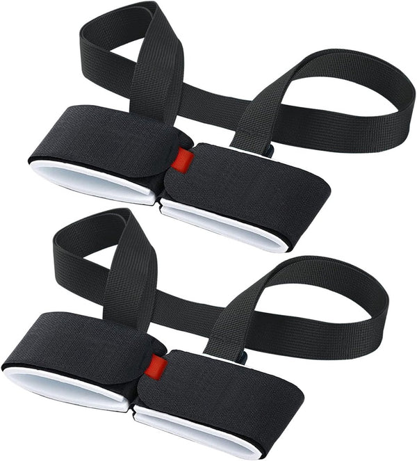 Adjustable Ski Carrier Straps for Convenient Snowboard and Winter Transport