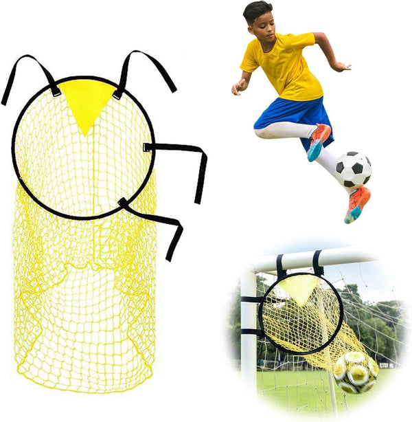 Football Target Goal Net Equipment for Precision Training - 45*60 cm - Yellow