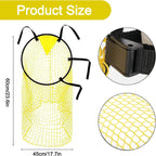 Football Net - Cross Target with Ball Net - Football Goal Net - Football Goal - Target Net - Training Equipment - Football Cross - Football Training - Football Training Equipment - Football Goal Net - for precision training - 45*60 cm - yellow