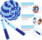 Beaded Jump Rope - 3 Pieces - Jump Rope - Length Adjustable Jump Rope - Tangle-Free Segmented Jump Rope With Soft Beads - Beaded rope - Jump Rope - Fitness Jump Rope For children, men and women - Weight Loss