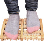 Foot Massager - Wooden Foot Massager - Foot Massager - Foot Massager Roller - Pain and Plantar Fasciitis, Massage Tools for Women and Men