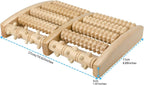 Foot Massager - Wooden Foot Massager - Foot Massager - Foot Massager Roller - Pain and Plantar Fasciitis, Massage Tools for Women and Men