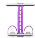 Elastic Abdominal Trainer - Fitness Resistance Bands - Ab Trainer - Ab Roller - Ab Wheel - Abdominal Wheel - Resistance Fitness Resistance Pedal Band - Multifunctional Tension Cord - Training Aids - Leg Stretching - Fitness Equipment - Purple