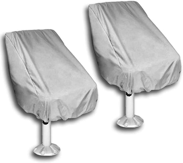 Silver Waterproof Boat Seat Cover for Marine Protection
