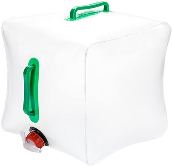 Foldable Water Tank with Tap for Camping Travel and Outdoor Use