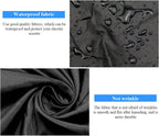 Electric Scooter Cover - Oxford Fabric 210D Electric Scooter Cover - Waterproof Scooter Cover - Dustproof - Snowproof - Sunproof - Rainproof - Protective Cover - Black - 170×61×117 cm