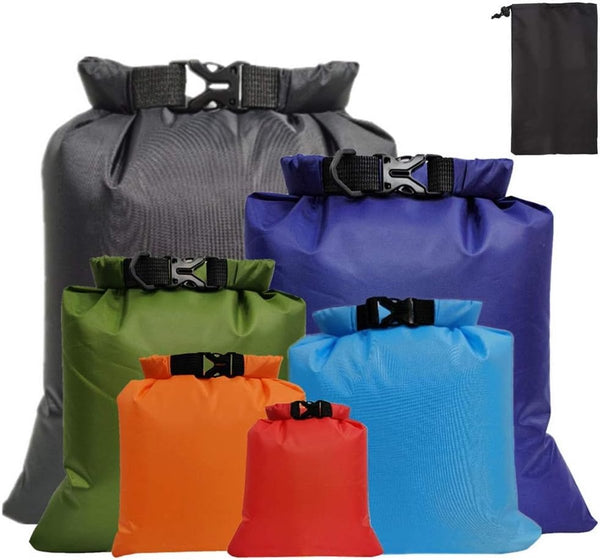 Waterproof Ripstop Dry Storage Bags for Hiking Kayaking Camping