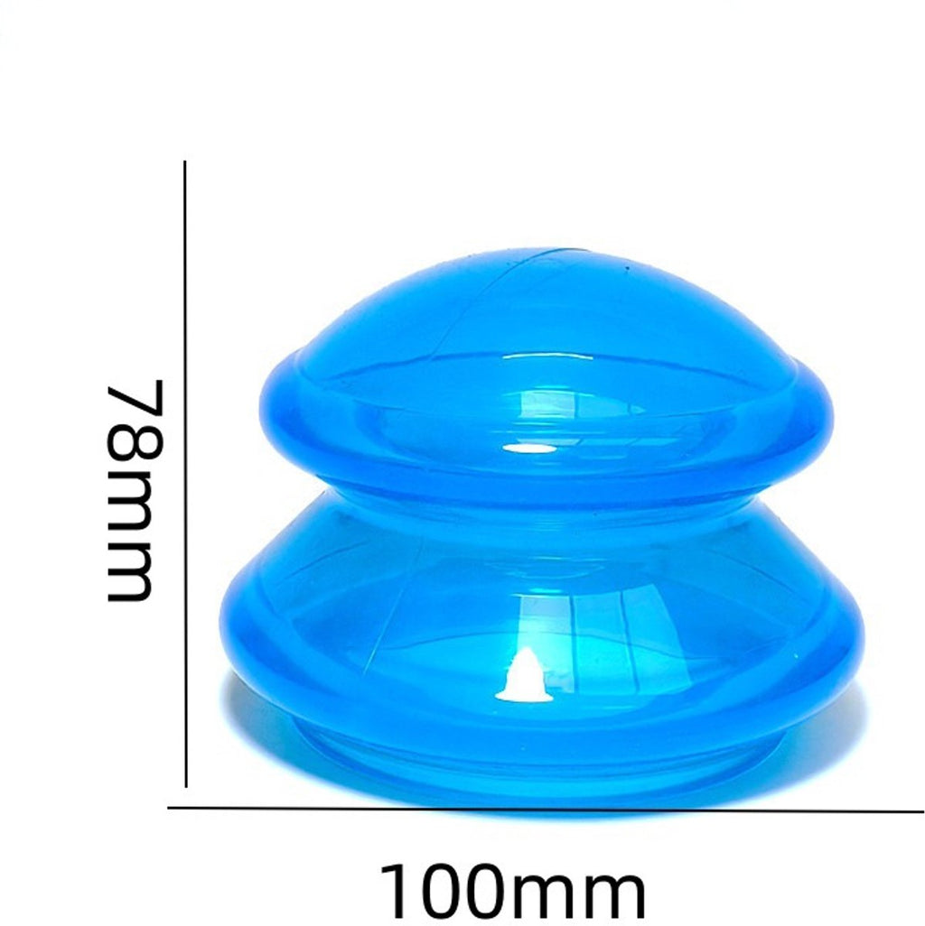 4 pcs Cellulite Cups - Silicone Cups - Cupping Cups - Cupping Set - Cupping For Cellulite - Vacuum Cup - For reducing cellulite anti-aging relieves pain and joints for buttocks, neck, body - Black