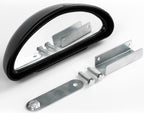 2 pieces (right and left) - Rearview mirror - Banana mirror - Exterior mirrors - Adjustable blind spot mirror - Car mirrors - 16cm - universal - 360 ° - Car/caravan accessories