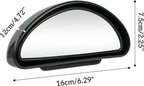 2 pieces (right and left) - Rearview mirror - Banana mirror - Exterior mirrors - Adjustable blind spot mirror - Car mirrors - 16cm - universal - 360 ° - Car/caravan accessories