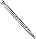 Pressure point pen - Trigger point acupressure pen - Stainless steel - Acupuncture rod - Meridian dredging rod - Manual - For back, shoulders, legs - 125*12mm - Silver
