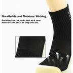 Kids Soccer Socks Non-Slip Hospital Grip Athletic Socks