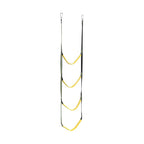 Boat Rope Ladder 4 Step Foldable Extension Compatible with Sailboat Kayak Swim Ladder Perfet