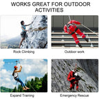 10mm Nylon Braided Safety Rope 10M for Hiking Climbing Rescue Anti-tear