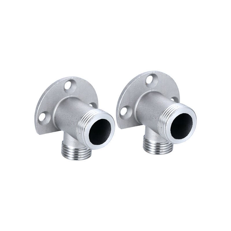 Outdoor Shower System Thermostatic Mixer Conversion Kit for Hose to Exposed Tap Surface Installation