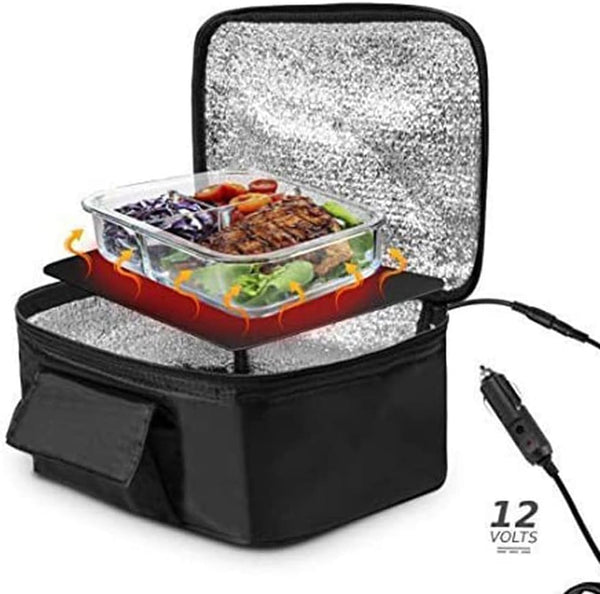 Electric Insulated Picnic Lunch Bag for Car Travel