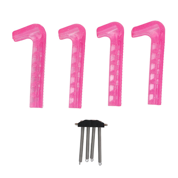 Skate Guards for Hockey Skate Blade Protectors Non-Slip Adjustable Soft Plastic 4 pcs for Home