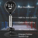 Stress Relief Boxing Ball for Desk with Suction Cup, Compatible with Office and Home Use, Perfect Gift Idea