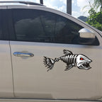 Kayak Fishing Boat Decal Sticker Set of 2, 25x13cm Reflective Car Decal Accessories