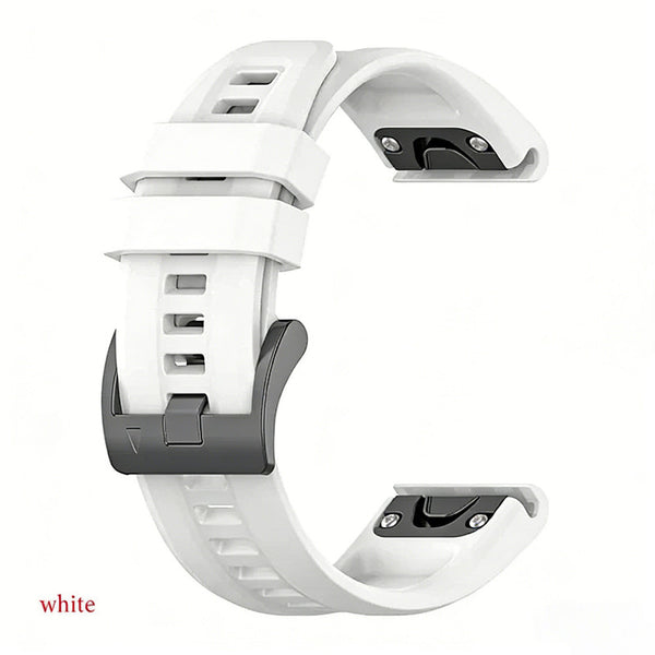 26mm Silicone Strap for Garmin fenix 7X 7 7S 6X 6 Pro 6S 5 5X Plus Smartwatch Bracelet for Garmin Descent mk2i mk3 51mm 12 12 Garmin Fenix 7S