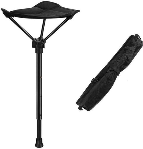 Adjustable One Leg Folding Stool for Hiking Camping and Travel