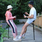 One Leg Adjustable Stool,Camping Folding Stool,one Leg Chair,Telescoping Stool,Collapsible Retractable Stool,Suitable for Outdoor Hiking,Picnic,Travel