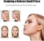 Lymphatic Drainage Facial Brush - Lymphatic Drainage Facial Massage - Chin and Jawline Modeling - Dry Facial Brush