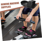 1 Pair Adjustable Flat Pedals - For Rowing Machines, Non-Slip Training Equipment - Indoor Fitness - Comfortable Pedal Design - Perfect for Home Workouts - Joint-Friendly Performance