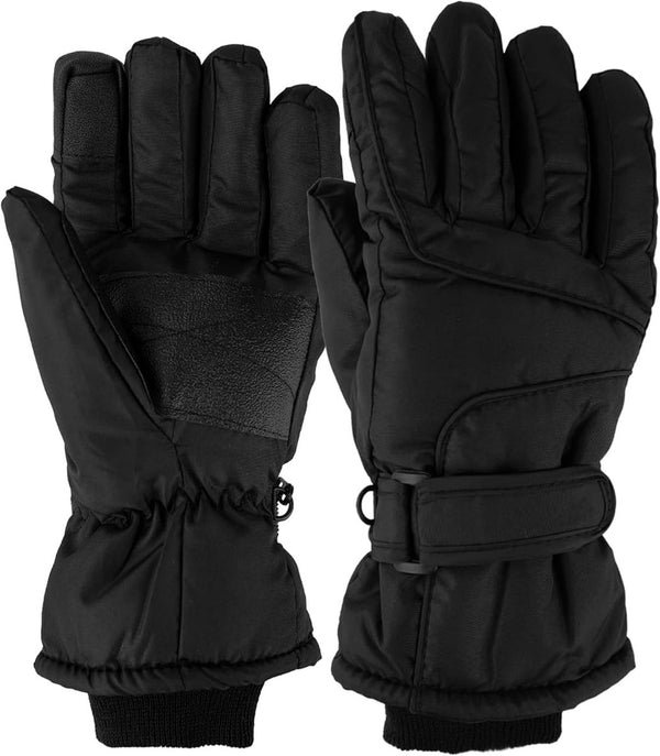 Gloves - Winter Ski Gloves - Warm Gloves - Non-slip Thick - Waterproof - Suitable for Cold Weather - Cycling Gloves - Size S/M