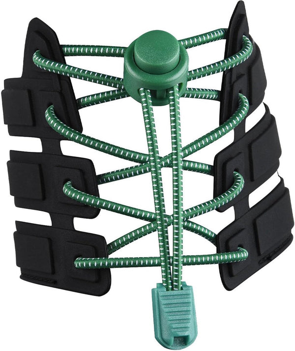 120cm Sneaker Laces with Strong Buckle and Quick-release Function - Green