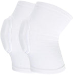 Elbow Pads - 1 Pair Arm Support Fitness Arm Knee Pads - Breathable Anti-Impact Sponge Elbow Pads - Suitable for Basketball, Football, Tandem Elbow Pads, Volleyball, White