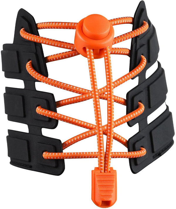 120cm Sneaker Laces with Strong Buckle and Quick-release Function - Orange