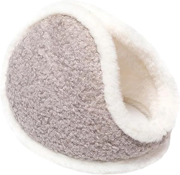 Earmuffs - Windproof and warm earmuffs - Extra thick earmuffs - Winter outdoor essentials (Gray)