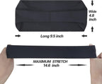 5-Pack Running Headbands for Men - Sports Headbands for Men, Sweat-Wicking - Suitable for Running, Cycling, Basketball, Yoga and Fitness Training - Elastic Unisex Headbands