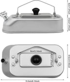 Kettle - 0.3 Liter Outdoor Camping Water Bottle - Portable Camping Water Bottle - Made of anodized aluminum - Suitable for outdoor activities such as campfires, hiking, and trekking. - Can be used to boil water, make tea, etc.
