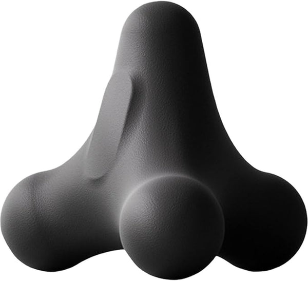 Exercise ball Massages shoulder, neck, waist and hand muscles (Gray)