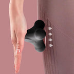Massage Balls - 1 item - Shiatsu massage device - Massage balls with relief points - Trigger point exercise balls - Exercise ball - Massages shoulder, neck, waist and hand muscles (Gray)