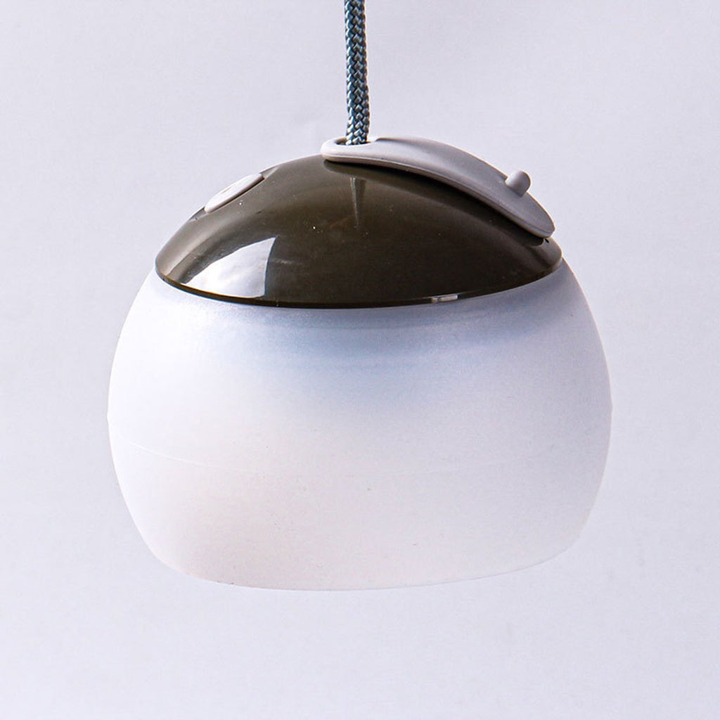 Night Light - Outdoor Camping Lamp - Atmospheric Decorative Lighting - Round Camping Lamp - 3 Brightness Levels - Hook Mount - Suitable for emergencies, tents, fishing, and other occasions. (Green)