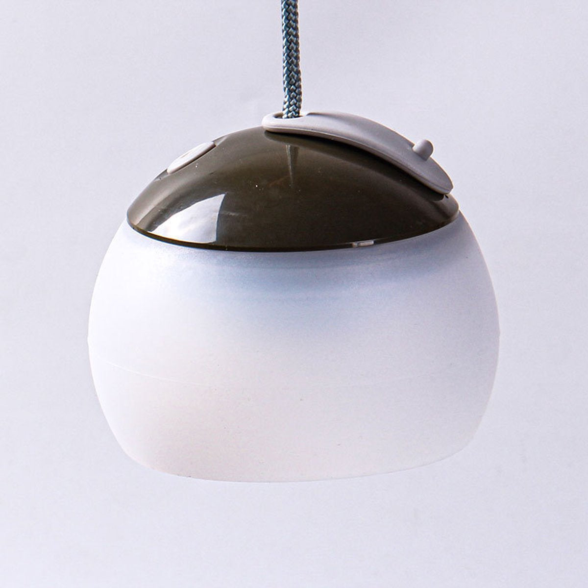 Night Light - Outdoor Camping Lamp - Atmospheric Decorative Lighting - Round Camping Lamp - 3 Brightness Levels - Hook Mount - Suitable for emergencies, tents, fishing, and other occasions. (Green)
