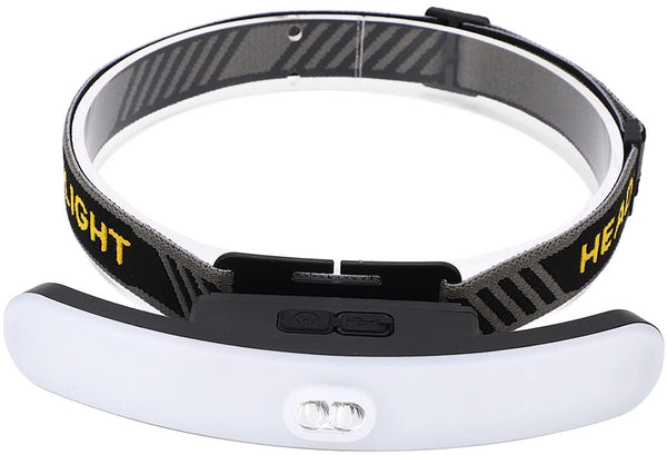 Headlamp LED Rechargeable - Headlight - COB Headlamp - 6 Light Modes - USB Rechargeable - Headlamp Flashlight - Suitable for Fishing and Running