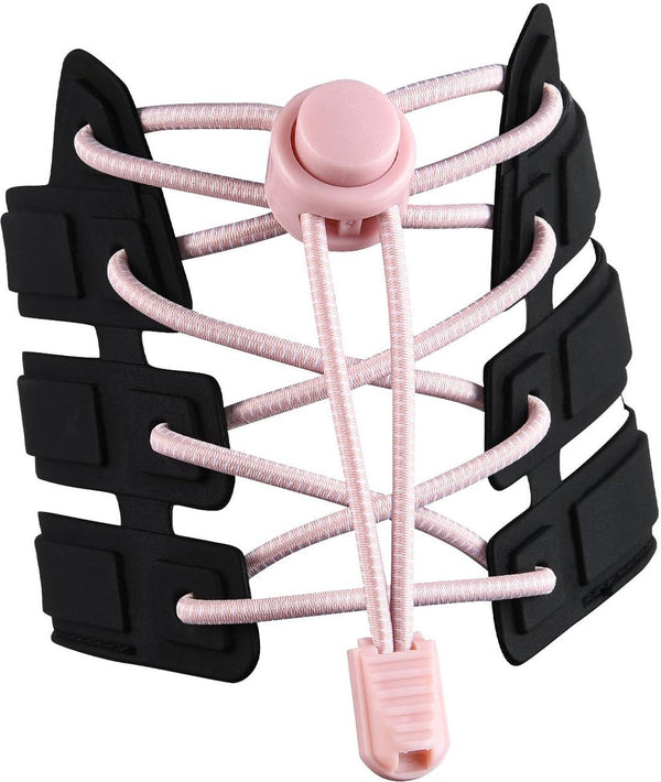 120cm Sneaker Laces with Strong Buckle and Quick-release Function - Light Pink