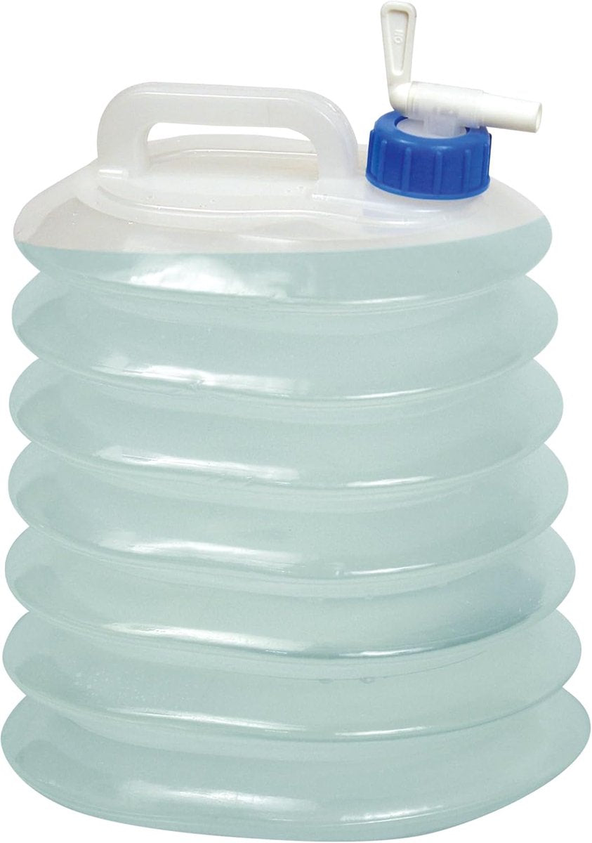 Camping Water Bag - Collapsible Water Bottle - Portable Water Bucket - 10 Liter Capacity - With Tap - Lightweight and Durable - Suitable for Camping, Hiking and Outdoor Adventures