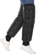 Insulated leg protectors for motorcycle riding - Windproof and waterproof leg protectors - Warm knee protectors for skiing and motorcycling in winter
