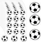 Football Stickers - Waterproof Vinyl Stickers - Suitable for laptops, water bottles, notebooks and mobile phones - Ideal gift for football players, teams and fans - Sports Stickers - 10 sheets, 120 pieces