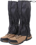 Lightweight Waterproof Leg Warmers - Adjustable Snow Boot Gaiters, Unisex - Suitable for Hiking, Skiing, Mountaineering and Outdoor Activities