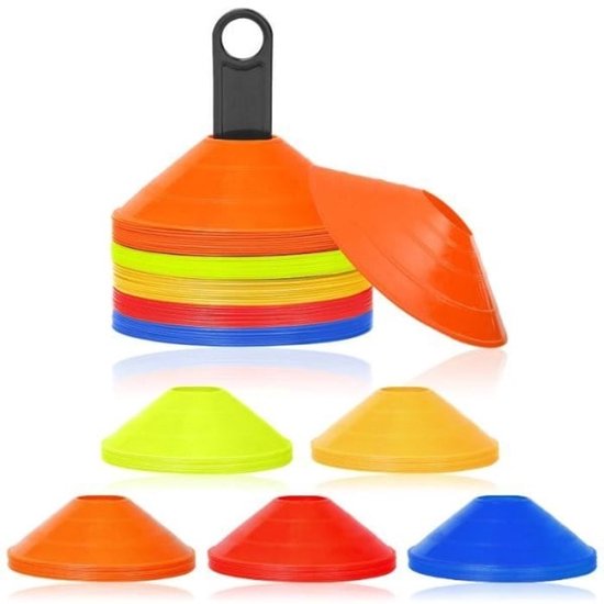 Sport Training Marking Cones - 30 Pcs (including stand and bag)