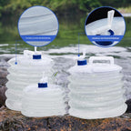5 Liter Collapsible Water Bucket - Outdoor Picnic/Road Trip - Portable - Large Capacity Water Bucket - Collapsible Portable Water Bucket - Water Bucket