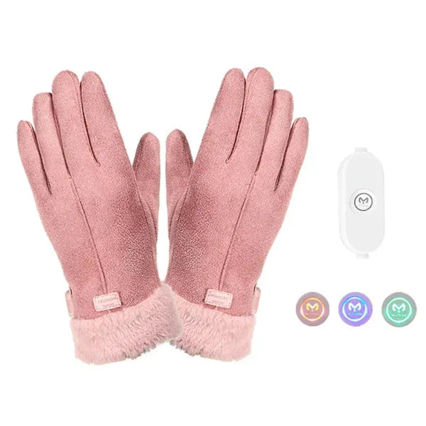 Women's USB Heated Touchscreen Gloves