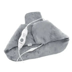 Electric Neck and Shoulder Heating Pad with 3 Temperature Levels 40-60°C, Soft Polyester Cover Removable and Washable, 2-Hour Auto Shut-Off for Pain Relief